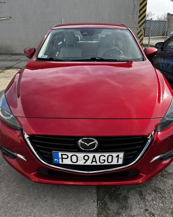 Mazda 3 cena 68900 przebieg: 91062, rok produkcji 2017 z Poznań małe 172